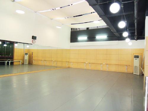 欧氏地板为厦门晴娜芭蕾艺术中心安装舞蹈地胶