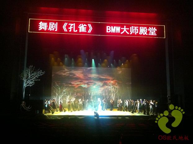 杨丽萍文化公司也采用欧氏舞台地板 杨丽萍文化公司也采用欧氏舞台地板
