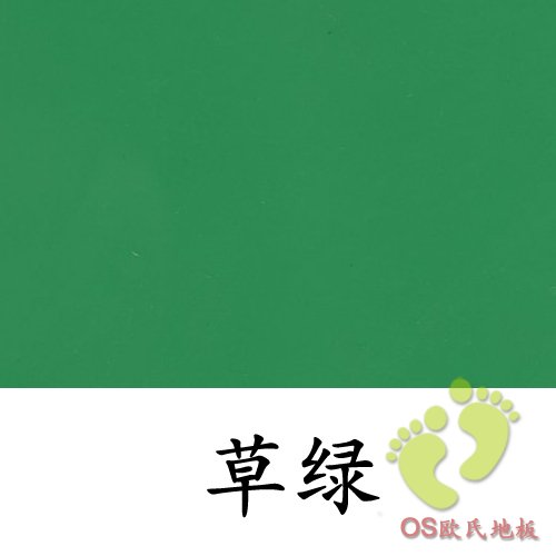 草绿色专业舞蹈地板