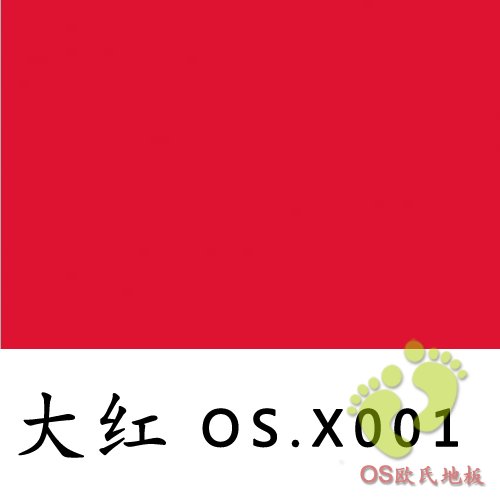 大红色舞蹈室地板