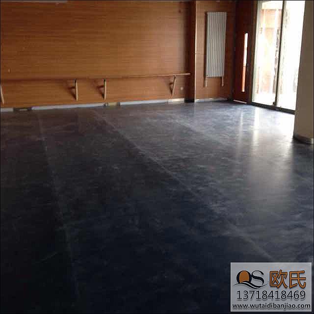 舞蹈教室地板铺设工程案例之新疆百铭教育