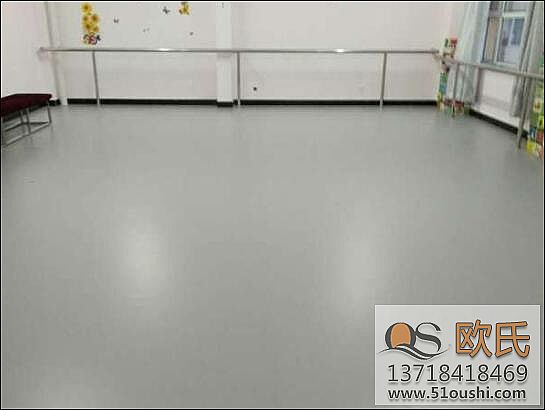 舞蹈室地胶成功案例——长春农安县第二幼儿园天艺艺术培训中心