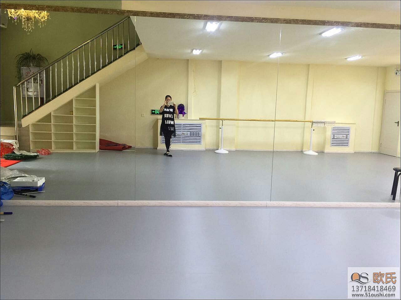 绥化市舞蹈地胶案例--花儿舞蹈学校
