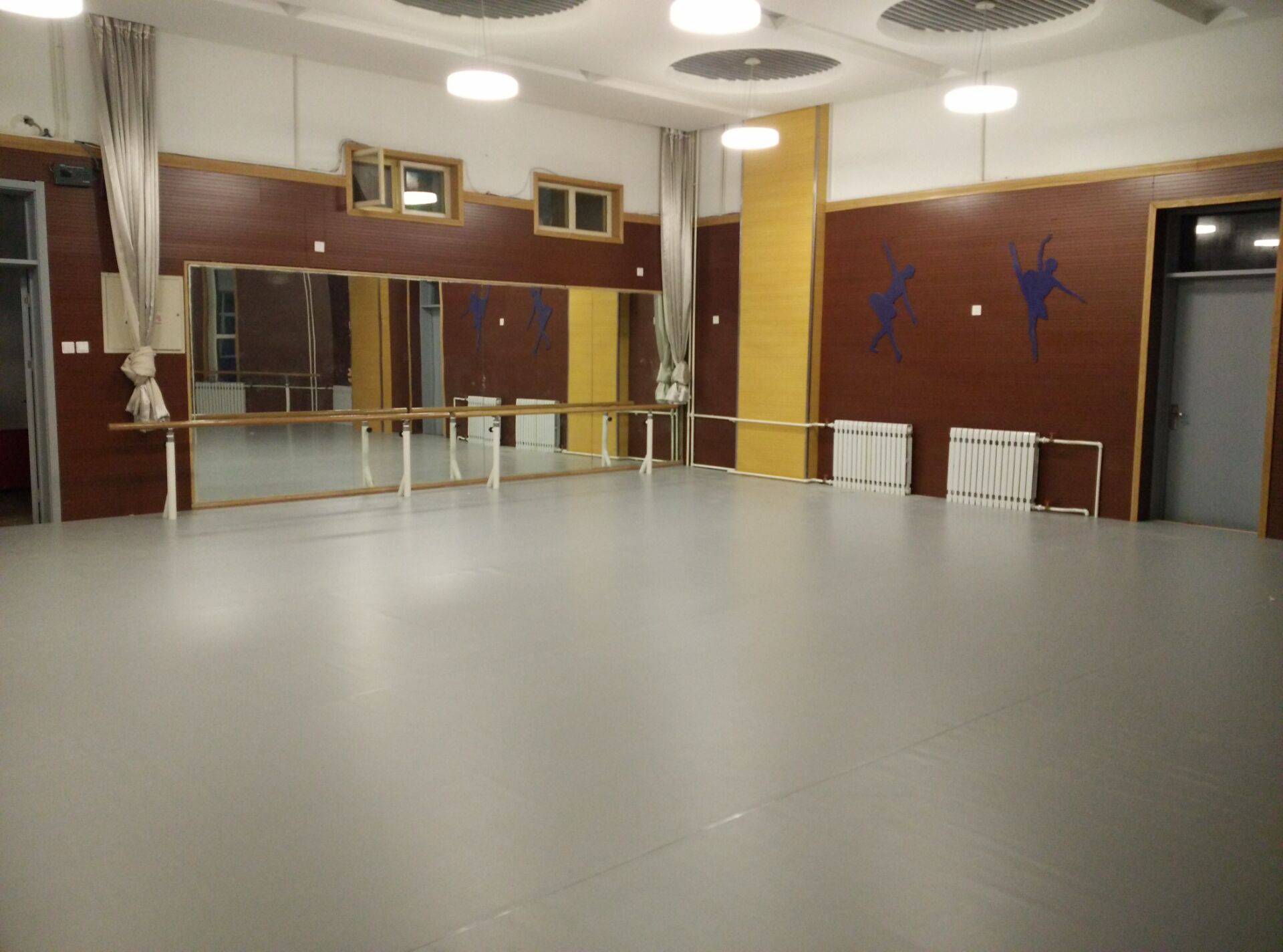 舞蹈地胶,舞蹈教室地胶,舞蹈木地板