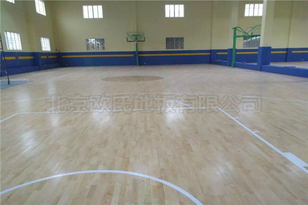 篮球馆木地板--台州市曼巴篮球馆成功案例