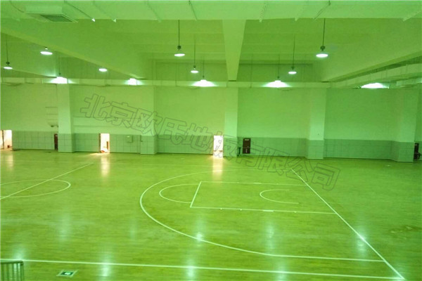 运动木地板--四川攀枝花某学校运动馆成功案例