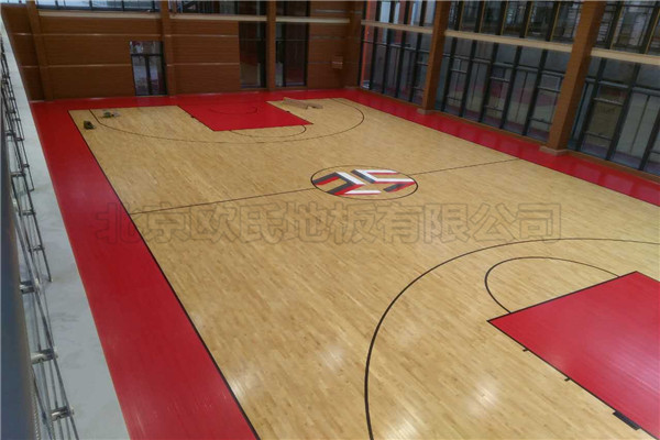 篮球木地板--福建泉州盛荣集团成功案例