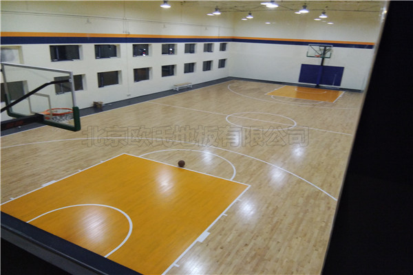篮球木地板--北京丰台Game on场馆成功案例