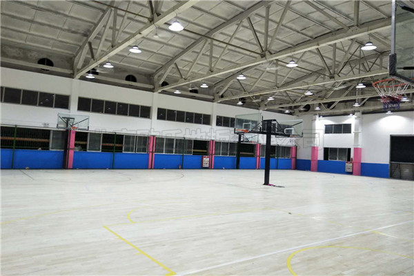 篮球木地板--广东YBDL江门 HOOP PARK篮球公园成功案例