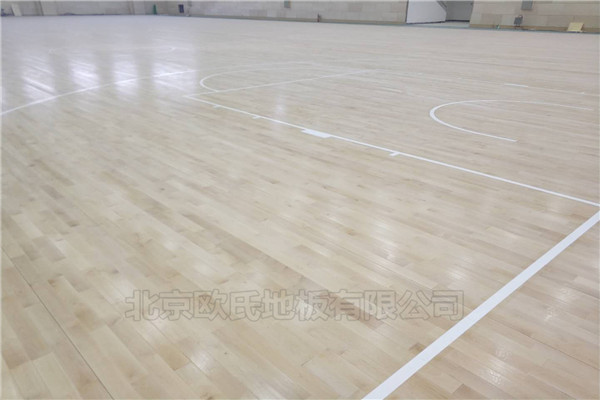 篮球木地板--广东湛江钢铁厂
