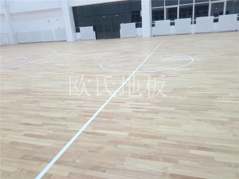 北师大银川小学运动木地板工程案例