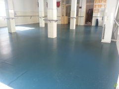广西医科大学附属口腔医院舞蹈地胶铺设