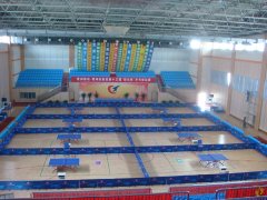 常州工程职业技术学院运动木地板铺设